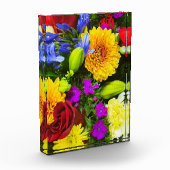 Bloc Photo Fleurs colorées (Gauche)