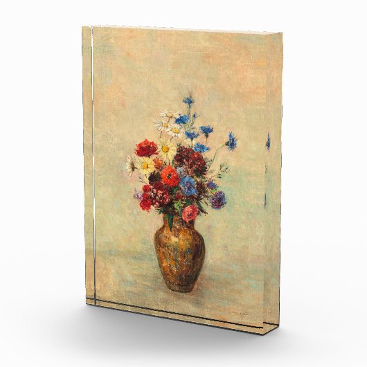 Bloc Photo Fleurs dans un vase par Odilon Redon (Droite)