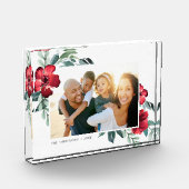 Bloc Photo Fleurs de vacances (Gauche)