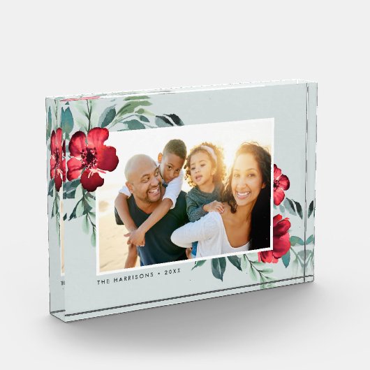 Bloc Photo Fleurs de vacances (Gauche)