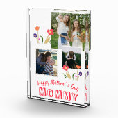 Bloc Photo Fleurs mignonnes Bonne fête des mères 3 (Droite)