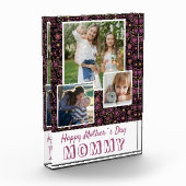 Bloc Photo Fleurs mignonnes Bonne fête des mères Garde 3 (Gauche)