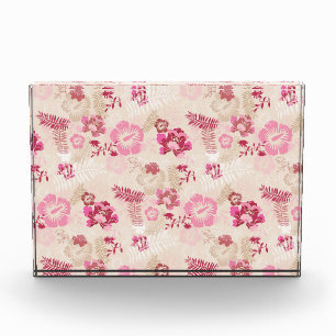 Bloc Photo Fleurs modernes roses mignonnes motif Haut basket
