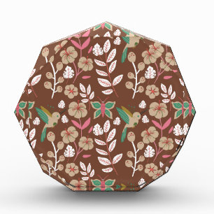Bloc Photo Fleurs motifs florales sans soudure, feuilles, pap