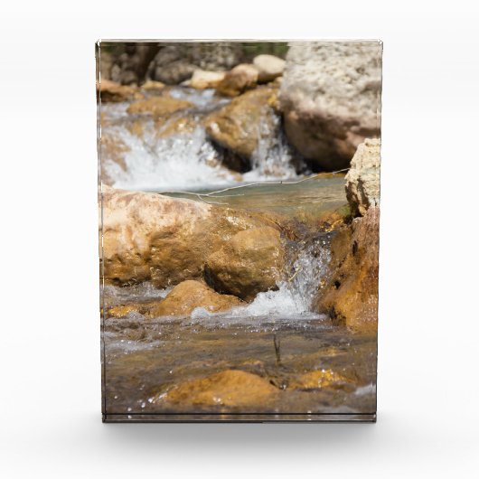 Bloc Photo Flux orageux au printemps (Devant)