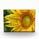 Bloc Photo Force des tournesols (Devant)