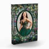 Bloc Photo Forêt Enchantée Rose de verdure Fée Bois (Gauche)