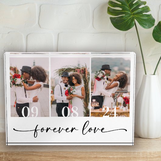 Bloc Photo Forever Love Mariage Photos Garder