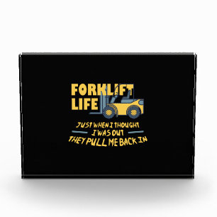 Bloc Photo Forklift Life