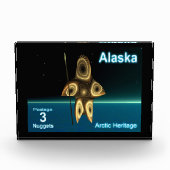 Bloc Photo Fractal Inuit Hunter - Alaska Postage (Devant)