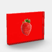Bloc Photo Fraise d'été (Gauche)