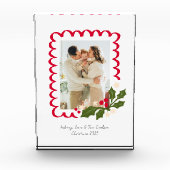 Bloc Photo Frame Festif de Saint Jacques avec Momento de Noël (Devant)