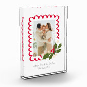 Bloc Photo Frame Festif de Saint Jacques avec Momento de Noël (Gauche)