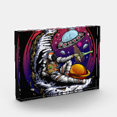 Bloc Photo Fromage Space Moon (Gauche)