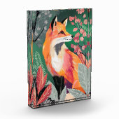 Bloc Photo Fuchs Zauberwald Hand-Painted Nature Illustrations (Gauche)
