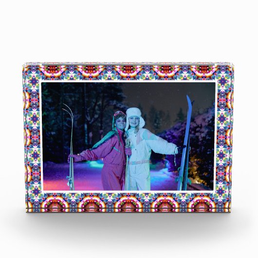 Bloc Photo Fun Joyeux Noël Dopamine Décor Soeurs (Devant)