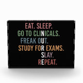 Bloc Photo Funny Nursing School Student Future Nurse (Devant)