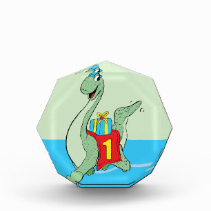 Bloc Photo Garçon, 1er anniversaire Dinosaur