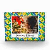 Bloc Photo Garde de Noël moderne ST VINCENT DRAPEAU (Devant)