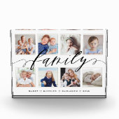 Bloc Photo Garde-photos de mémoire de famille (Devant)