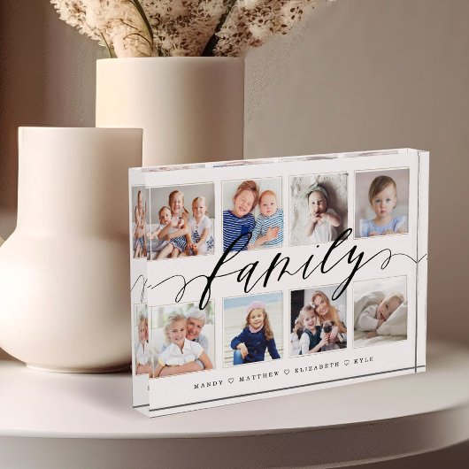 Bloc Photo Garde-photos de mémoire de famille