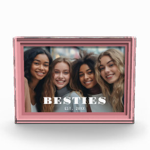 Bloc Photo Garde-pieds rose moderne
