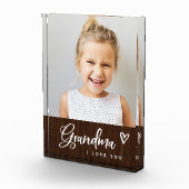 Bloc Photo Garder l'amour pour grand-mère| Cute et rustique (Droite)