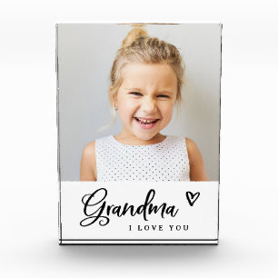 Bloc Photo Garder pour grand-mère Mignon et moderne