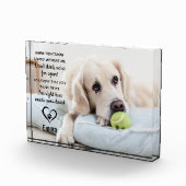 Bloc Photo Gardien du souvenir du souvenir de l'animal de com (Droite)