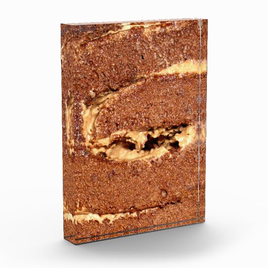 Bloc Photo Gâteau à la crème de café, (Gauche)