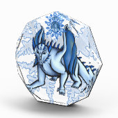 Bloc Photo Glace Sapphire "Obtenez Votre Propre Dragon" (Droite)