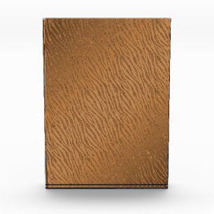 Bloc Photo Glam de Parties scintillant Brown poster de animal