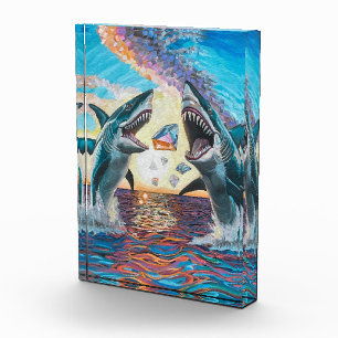 Bloc Photo Glamour Chomp-Shark Dressage pour les gemmes brill