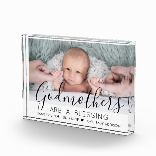 Bloc Photo Godmère Merci Baptême ou le baptême moderne (Droite)