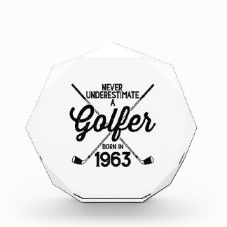 Bloc Photo Golfeur de 60 ans Golfing de 1963 de 60e Golfeur