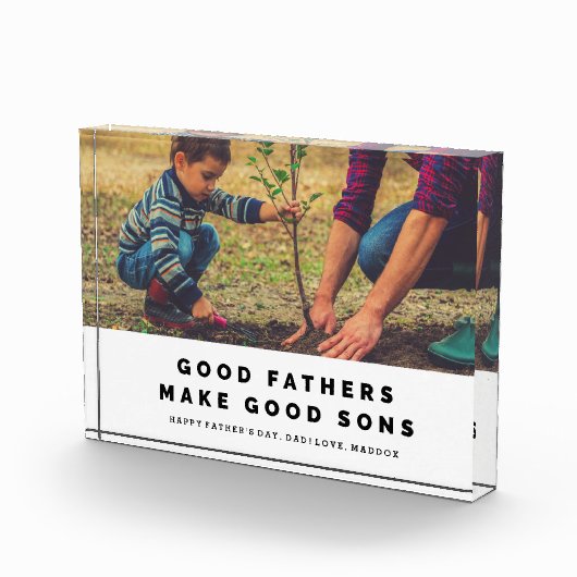 Bloc photo Good Père's Make Good Sons (Droite)