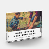 Bloc photo Good Père's Make Good Sons (Gauche)
