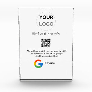 Bloc Photo Google examen logo de l'entreprise Analyser QR exa