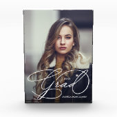 Bloc Photo Grad Grad Script Grad Moderne (Devant)