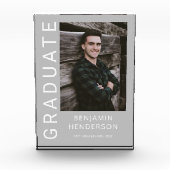 Bloc Photo Graduation Garçon moderne (Devant)