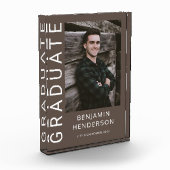 Bloc Photo Graduation Garçon moderne (Gauche)