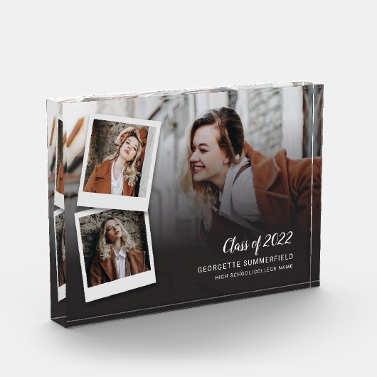 Bloc Photo Graduation Keepsaké 2025 Grad Script (Gauche)