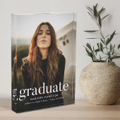 Bloc Photo Graduation moderne raffinée