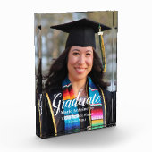 Bloc Photo Graduation personnalisée Photo simple (Gauche)