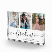 Bloc Photo Gradué 3 Photo Collage Graduation Photo Block (Droite)