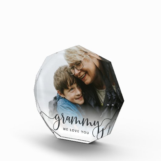 Bloc Photo Grammy Nous Vous Aimons | Superposition de script  (Droite)