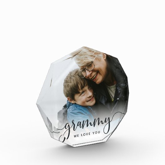 Bloc Photo Grammy Nous Vous Aimons | Superposition de script  (Gauche)