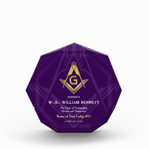 Bloc Photo Grand Lodge Masonic Awards Points Freemason 3