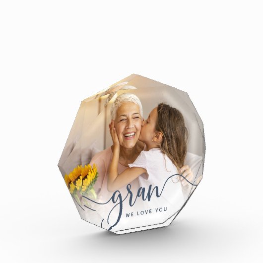 Bloc Photo Grand Nous Vous Aimons | Superposition de script d (Gauche)