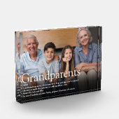 Bloc Photo Grand-parents Moderne Fun Citation Définition (Gauche)